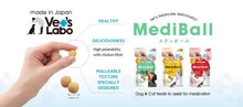 Load image into Gallery viewer, VET&#39;S LABO 16722 Japanese Medi Ball for Dog Cod/Tara Flavor Treats 15pcs 20g