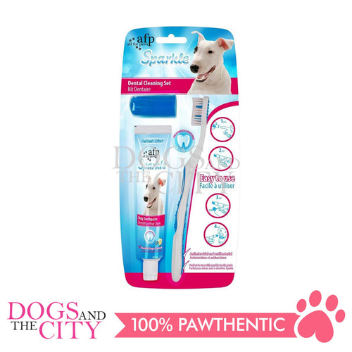 AFP 3355 Sparkles - Combo Pack - Brush, Finger Brush and Vanilla & Ginger Toothpaste