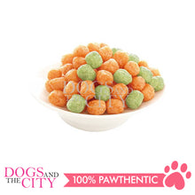 Load image into Gallery viewer, PETIO W11615 Diet Snack 70% off Fat Chicken Fillet Bits Vegetable Mix 80g Dog Treats