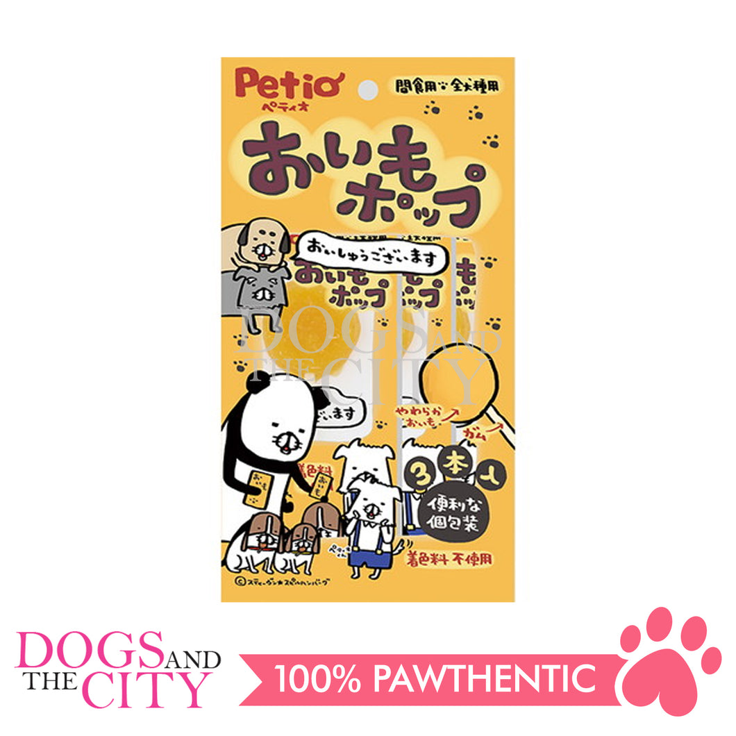 PETIO W13629  Potato Pop 3pcs Dog Treats