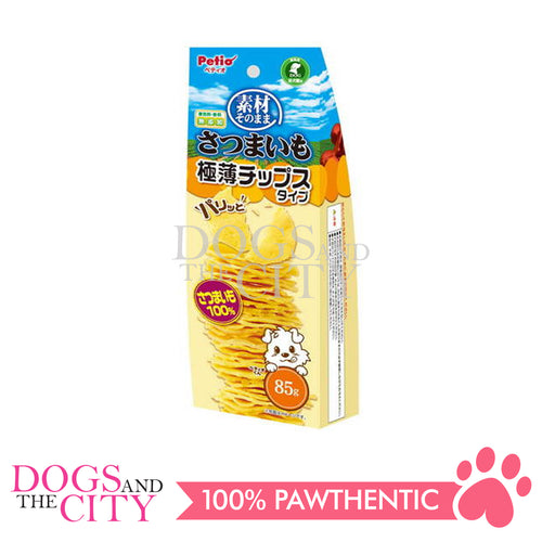 PETIO W14110  Sweet Potato Crispy Thin Chips Type 85g Dog Treats