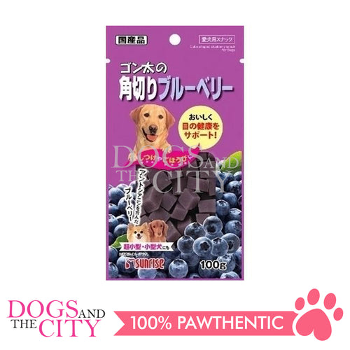 SUNRISE SKG-001 Cube Blueberry for Dogs 100g