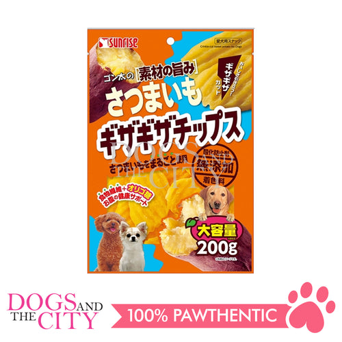 SUNRISE SGN-117 Crinkle-Cut Sweet Potato for Dogs  200g