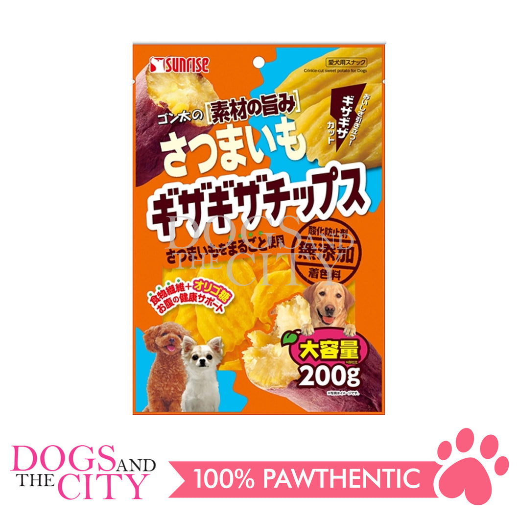 SUNRISE SGN-117 Crinkle-Cut Sweet Potato for Dogs  200g