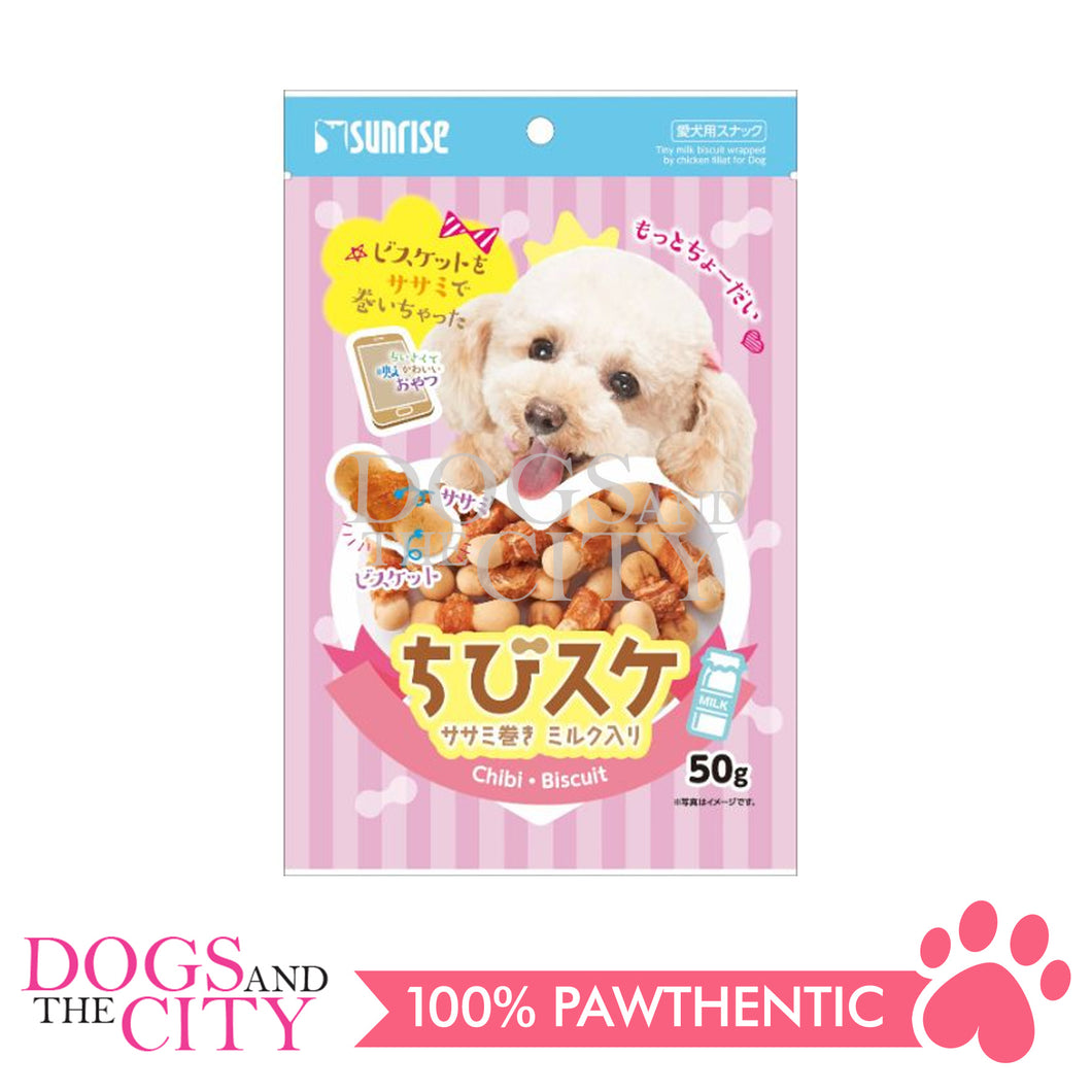 SUNRISE SGN-218 Chicken Wrapped Tiny Biscuit with Milk for Dog 50g