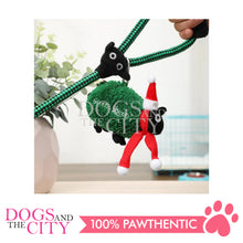 Load image into Gallery viewer, GKDC21 Green Sheep Pet Poop Bag Holder Christmas Hat Lamb Design for Dog