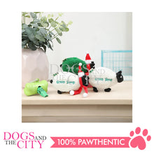 Load image into Gallery viewer, GKDC20 Green Sheep Pet Poop Bag Holder Lamb