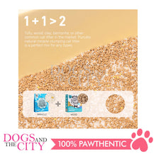Load image into Gallery viewer, Cature Purcats Natural Miracle Clumping Cat Litter - Chamomile Scent 5.5lbs (2.5kg)