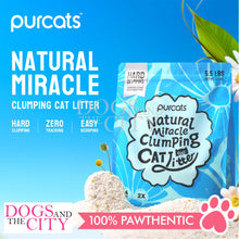 Load image into Gallery viewer, Cature Purcats Natural Miracle Clumping Cat Litter - Chamomile Scent 5.5lbs (2.5kg)