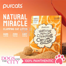 Load image into Gallery viewer, Cature Purcats Natural Miracle Clumping Cat -  Earl Grey Scent 5.5lbs (2.5kg)