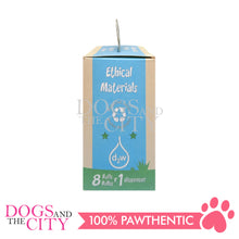 Load image into Gallery viewer, GKDC07 Green Sheep Biodegradable Pet Poop Bag with Dispenser 8 rolls