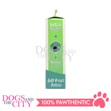 Load image into Gallery viewer, GKDC12 Green Sheep Compostable Pet Poop Bags 100% Biodegradable 4 Rolls for Dog