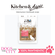 Load image into Gallery viewer, VET&#39;S LABO 16966 Kitchen &amp; Aspic Cats Salmon and Chicken Japanese Jelly Cat Food 40g