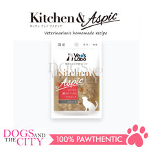 Load image into Gallery viewer, VET&#39;S LABO 16963 Kitchen &amp; Aspic Cats Tuna and Sea Bream Flakes Japanese Jelly Cat Food 40g