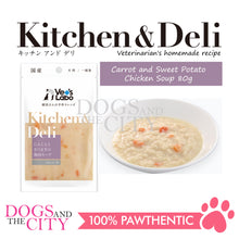 Load image into Gallery viewer, VET&#39;S LABO 16924 Kitchen &amp; Deli Chicken Soup with Sweet Potato &amp; Carrot for Dogs Japanese Pet Food 80g