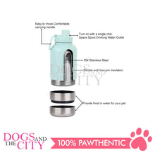 Load image into Gallery viewer, 2in1 Insulated Pet Tumbler 32oz