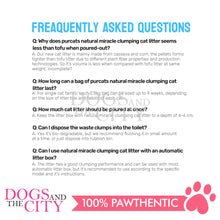 Load image into Gallery viewer, Cature Purcats Natural Miracle Clumping Cat Litter - Chamomile Scent 5.5lbs (2.5kg)