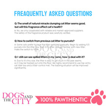 Load image into Gallery viewer, Cature Purcats Natural Miracle Clumping Cat Litter - Chamomile Scent 5.5lbs (2.5kg)