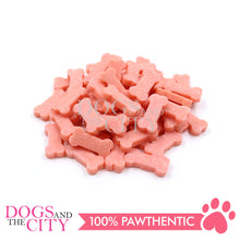 Load image into Gallery viewer, WLN-060  Softies Strawberry Flavored Bone Shaped  Treats 100g