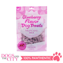 Load image into Gallery viewer, WLN-061  Softies Blueberry  Flavored Bone Shaped  Treats 100g