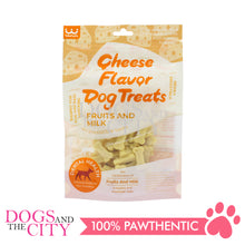 Load image into Gallery viewer, WLN-063  Softies Cheese Flavored Bone Shaped  Treats 100g