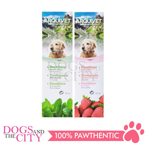 Arquivet Arquifresh Toothpaste Strawberry Flavor 100G - Dogs And The City Online