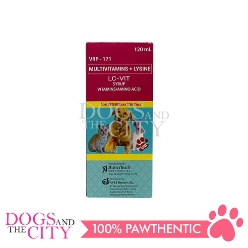 LC Vit Multivitamins Syrup 120 ml - Dogs And The City Online
