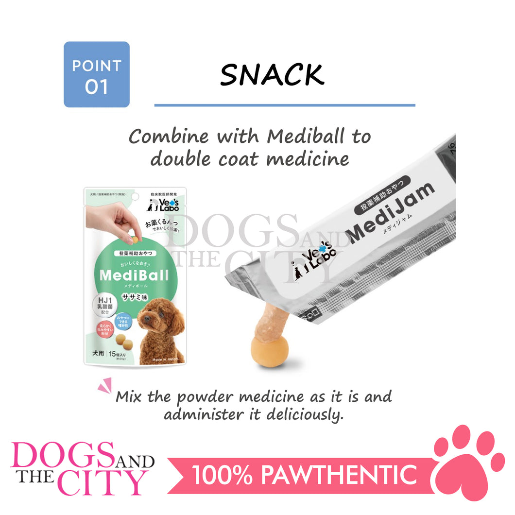 VET'S LABO 16969 Medi Jam Kangaroo Japanese Grain Free Treat for Dog 6g x 8pcs