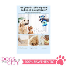 Load image into Gallery viewer, MRCT 3272 Pet Deodorant Disinfectant Spray Blue for Dog and Cat 300ML