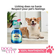 Load image into Gallery viewer, MRCT 3272 Pet Deodorant Disinfectant Spray Blue for Dog and Cat 300ML