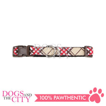 Load image into Gallery viewer, PAWISE  13291 Dog Collar - Checkered Extra Small (15-25cm/10mm)