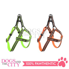 Load image into Gallery viewer, PAWISE  13169 Dog Reflective Soft Harness - orange 20mm*35-60cm