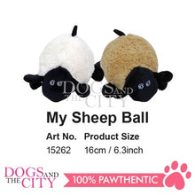 Load image into Gallery viewer, PAWISE 15262 My Sheep Ball Squeaky Toys for Pets 16cm