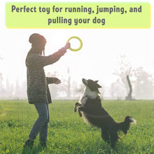 Load image into Gallery viewer, SLP FT009 DuraFoam Aerofoam Rubber Ring Training Dog Toy 20cm
