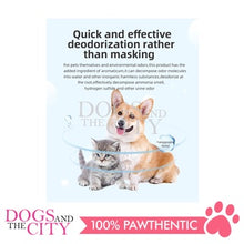 Load image into Gallery viewer, MRCT 3272 Pet Deodorant Disinfectant Spray Blue for Dog and Cat 300ML