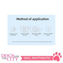 Load image into Gallery viewer, MRCT 3272 Pet Deodorant Disinfectant Spray Blue for Dog and Cat 300ML