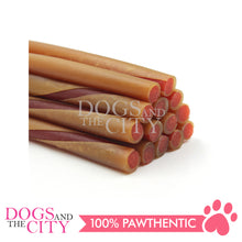 Load image into Gallery viewer, KIND REWARDS 9617-99 No Hide Stuffed Twist Beef Flavor with Peanut Butter Twist 100% Rawhide Free Chew Dog Treats 12pcs 66g