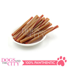 Load image into Gallery viewer, KIND REWARDS 9617-99 No Hide Stuffed Twist Beef Flavor with Peanut Butter Twist 100% Rawhide Free Chew Dog Treats 12pcs 66g