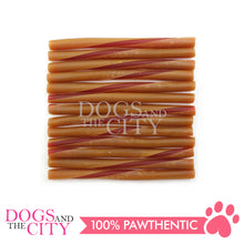 Load image into Gallery viewer, KIND REWARDS 9617-99 No Hide Stuffed Twist Beef Flavor with Peanut Butter Twist 100% Rawhide Free Chew Dog Treats 12pcs 66g