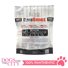 Load image into Gallery viewer, KIND REWARDS 9633 Bare Bones Knotted 2&quot; Chicken Flavor 100% Rawhide Free With Real Chicken Treats Inside Small Dog Treats 264g