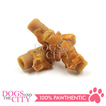 Load image into Gallery viewer, KIND REWARDS 9635 Bare Bones Chicken Wraps 100% Rawhide Free Small Dog Treats 16pcs 200g