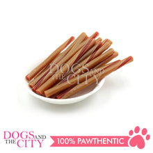 Load image into Gallery viewer, KIND REWARDS 9636 Bare Bones 50pcs Twist Sticks Chicken Flavor 100% Rawhide Free With Real Chicken Treats Inside Dog Treats 275g