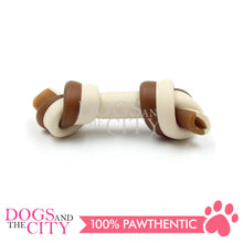 Load image into Gallery viewer, KIND REWARDS 9897-24 No Hide Bones Peanut Butter 4&quot; 100% Rawhide Free With Real Peanut Butter Inside Medium 66g