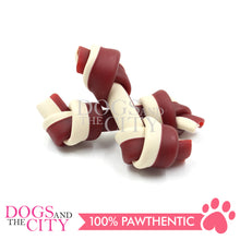 Load image into Gallery viewer, KIND REWARDS 9899-24 No Hide Bones 4&quot; Chicken Flavor 100% Rawhide Free With Real Chicken Treats Inside Medium 66g