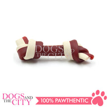 Load image into Gallery viewer, KIND REWARDS 9899-24 No Hide Bones 4&quot; Chicken Flavor 100% Rawhide Free With Real Chicken Treats Inside Medium 66g