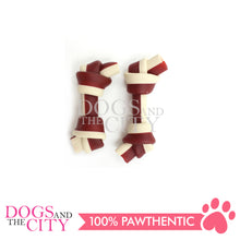 Load image into Gallery viewer, KIND REWARDS 9899-24 No Hide Bones 4&quot; Chicken Flavor 100% Rawhide Free With Real Chicken Treats Inside Medium 66g