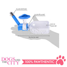 Load image into Gallery viewer, DGZ No Drip Pet Square Drinking Nozzle with Bottle 300ml for Dog and Cat 9x21cm