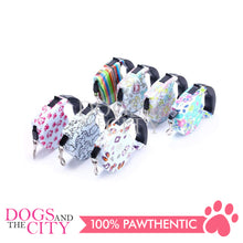 Load image into Gallery viewer, DGZ189 Printed Pet Auto Retractable Dog Leash Tape Tangle Free 5 meters Up to 33lbs Random Design