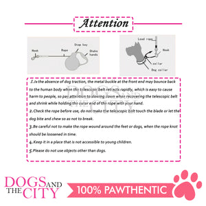 DGZ SJ199S Pet Retractable/Auto Lead For 0-25Lbs 3M