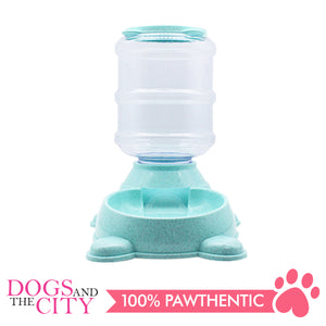 DGZ Gravity Automatic Pet FOOD Feeder Dog Cat Food Dispenser 3.8L